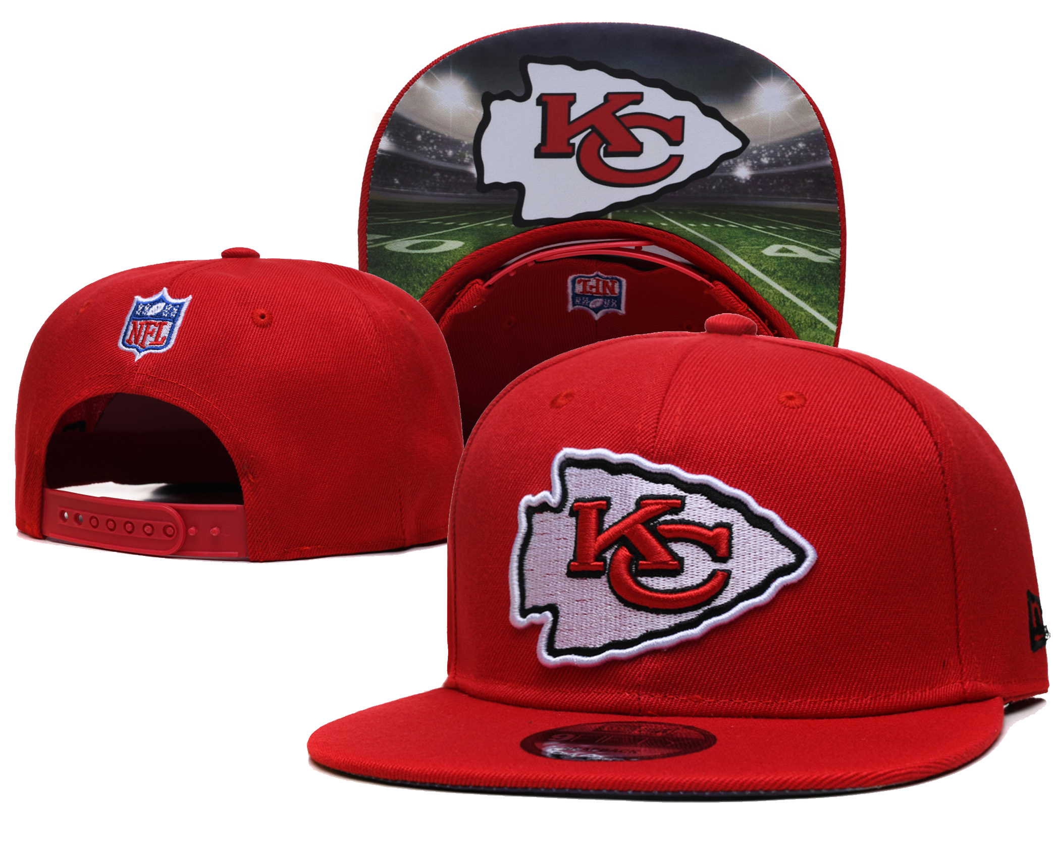 2021 MLB Kansas City Chiefs 121 TX hat->nfl hats->Sports Caps